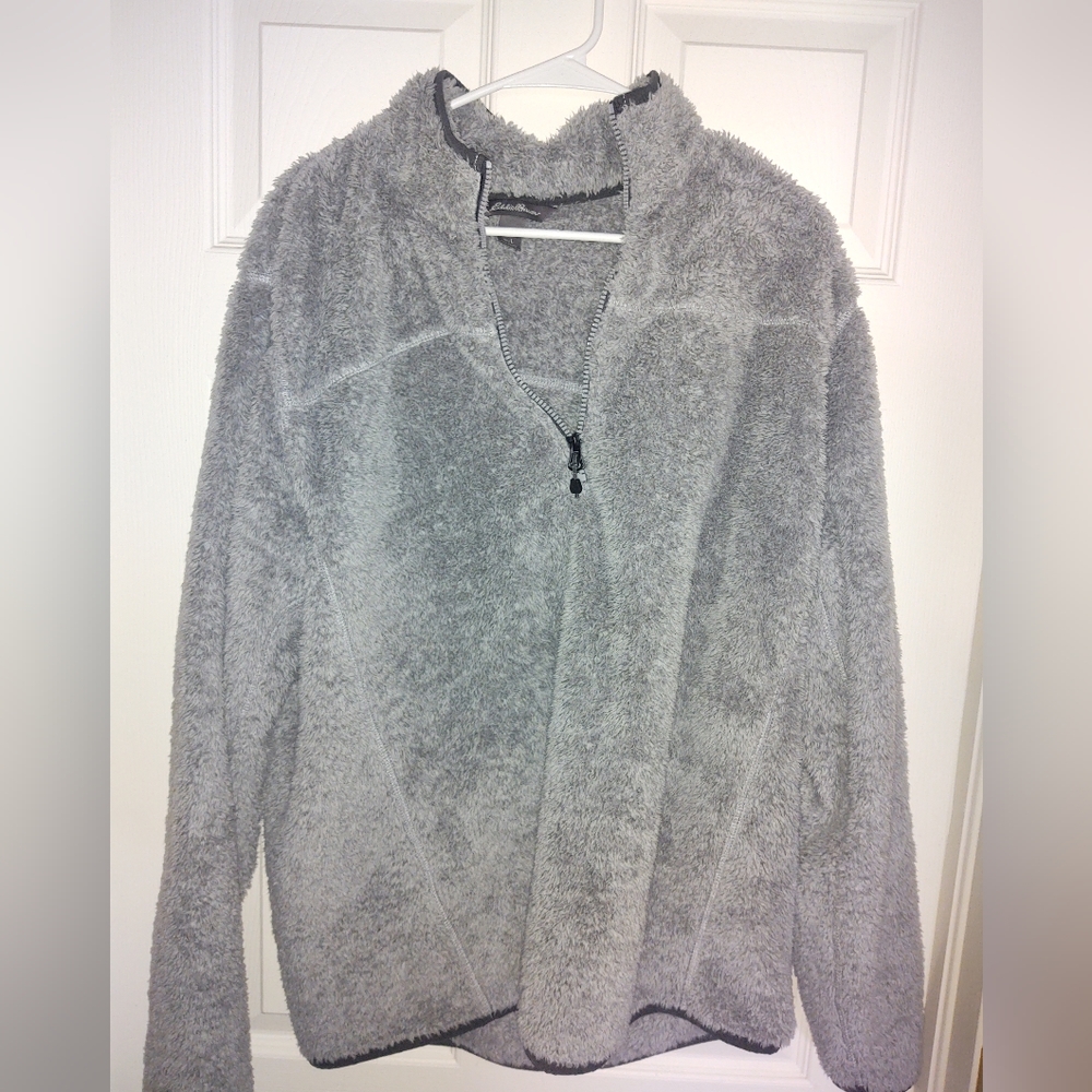 Eddie Bauer fleece quarter zip